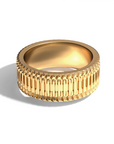 Reflector Ring in 20k Yellow Gold